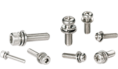 Screws with Captive Washers・Screws for Improved Fastening Operation